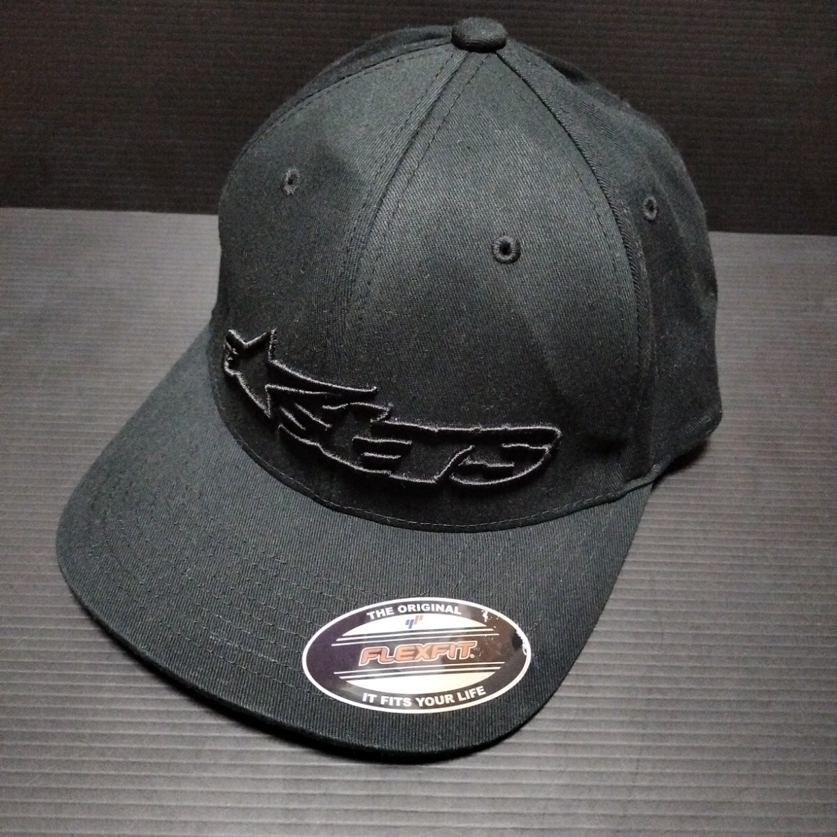 ● alpinestars「キャップ」表記サイズ LARGE-XL(素人採寸 約56cm)帽子 黒ロゴ アルパインスターズ拍卖