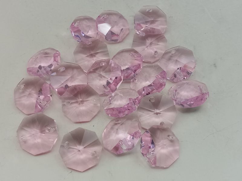 未使用★ ライトパープル 14mm パーツ 200個 ビーズ シャンデリア パーツ 材料 素材 DIY 手作り 送料込み拍卖