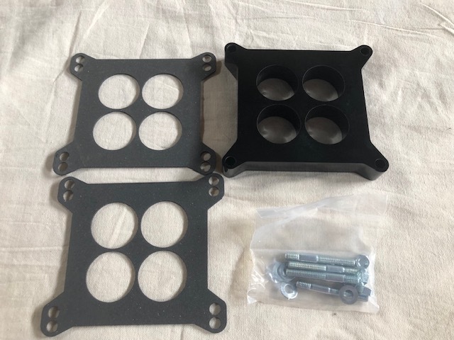 キャブスペーサー 1インチ パーコレーション エーデル ホーリー インパラ ベルエア カマロ C-10 エルカミーノ モンテカルロ拍卖