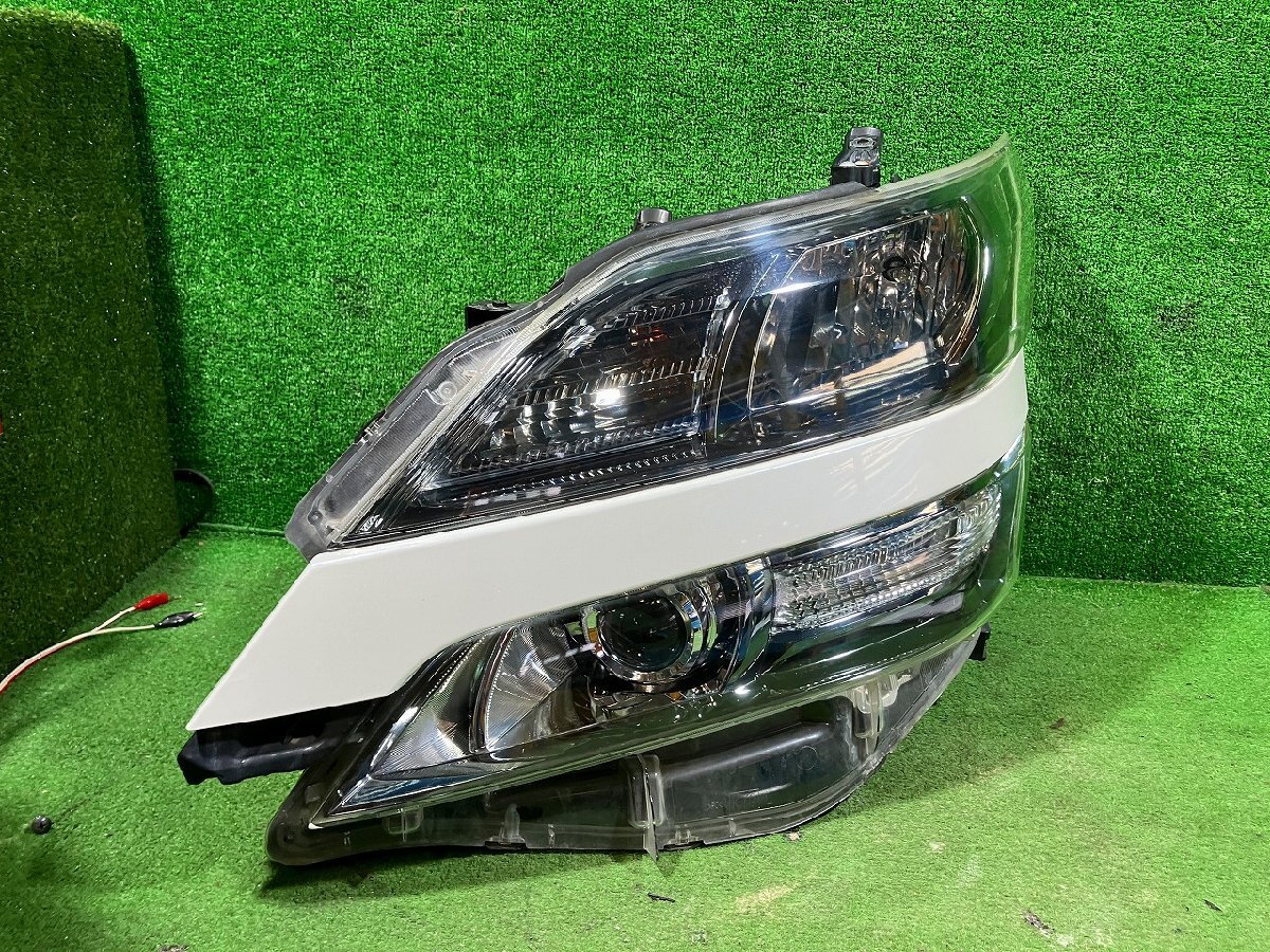 ※S管理78576 H25 ヴェルファイア GGH20W】取付部リペア品 現状渡し★左 ヘッドライト ICHIKOH 58-24 打刻シ★正常点灯品拍卖