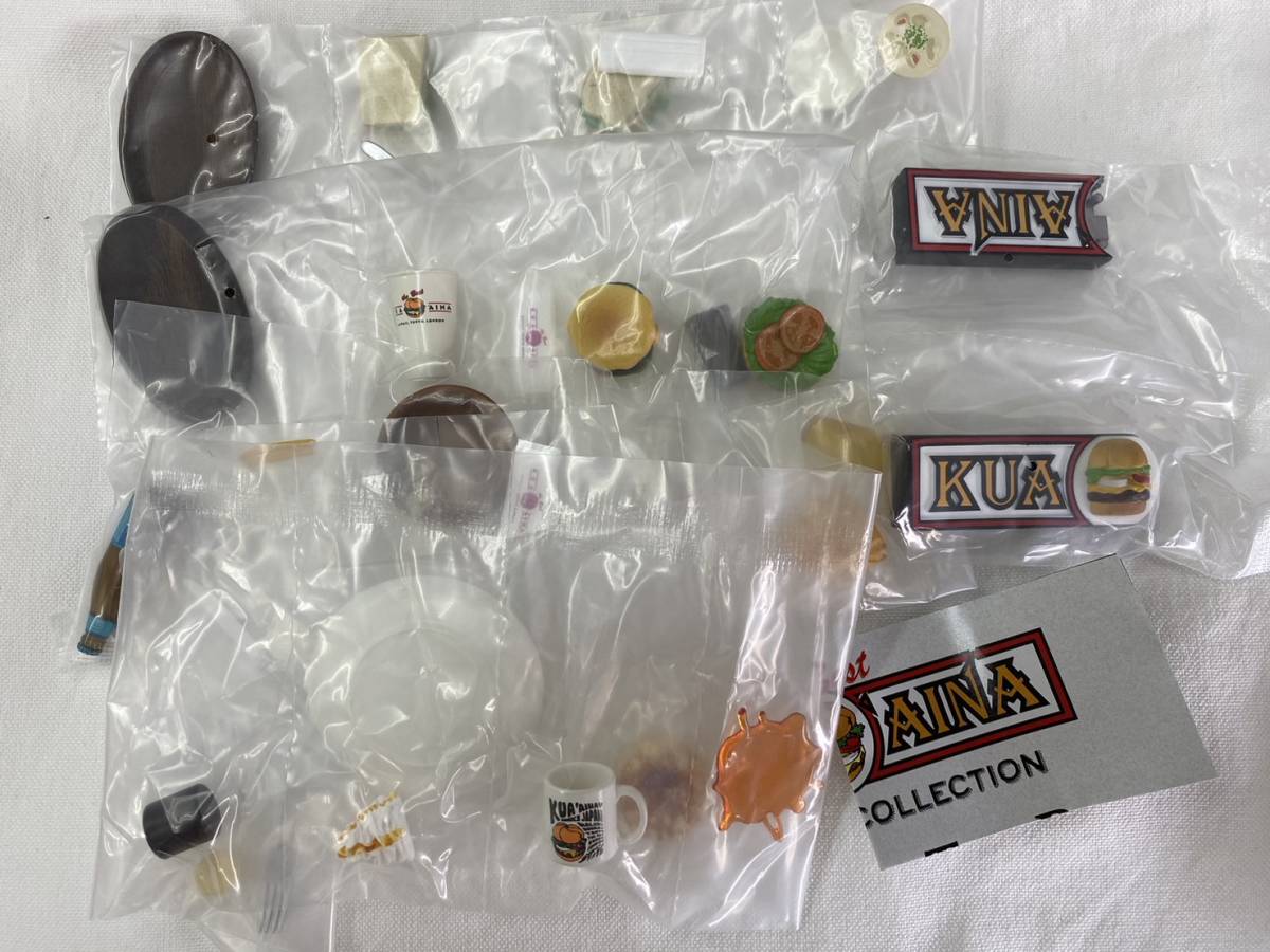 【即決・送料無料】クアアイナ ミニチュアコレクション 全5種コンプセット / KUA`AINA拍卖