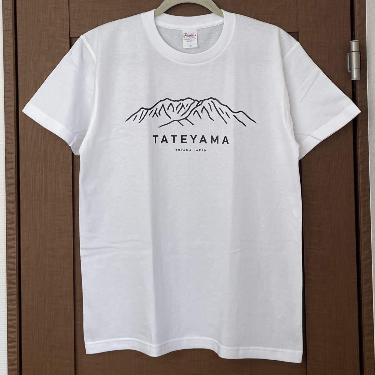 Tシャツ 登山 Mサイズ メンズ レディース ジュニア 半袖 ティシャツ 山登り 立山 富山 ホワイト 半袖Tシャツ拍卖