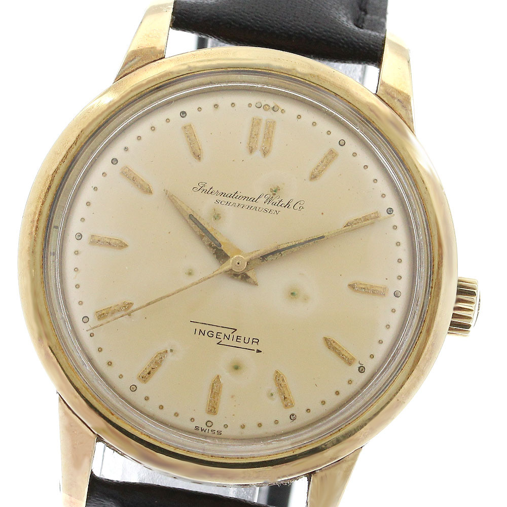 IWC IWC SCHAFFHAUSEN インヂュニア Cal.853 ヴィンテージ リアル魚リューズ 自動巻き メンズ _903535拍卖
