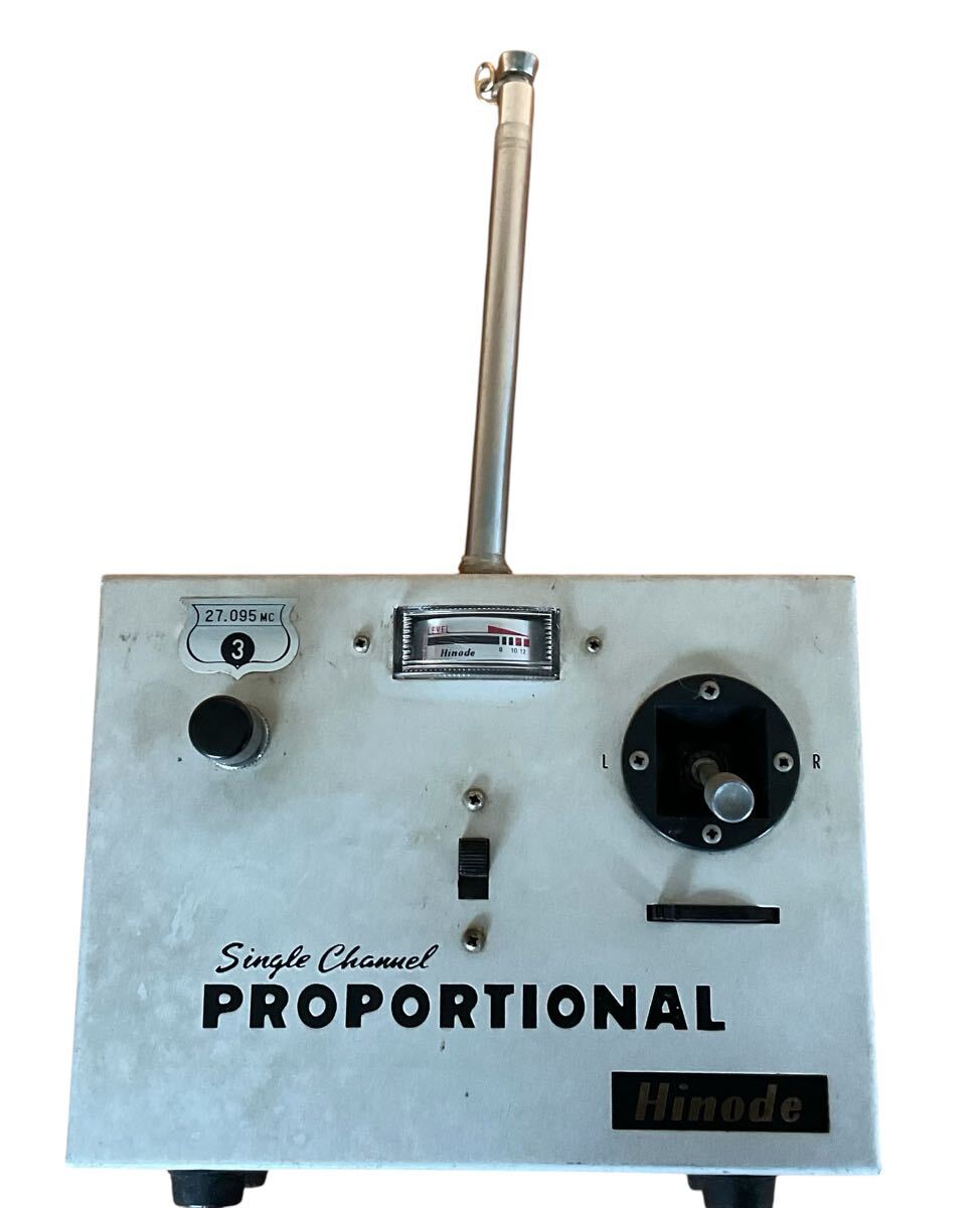 ヒノデ Hinode☆ラジコン用プロポ☆Single Channel PROPORTIONAL☆シングルタイプ 27.095 MC 3 レトロ ビンテージ コレクション 拍卖