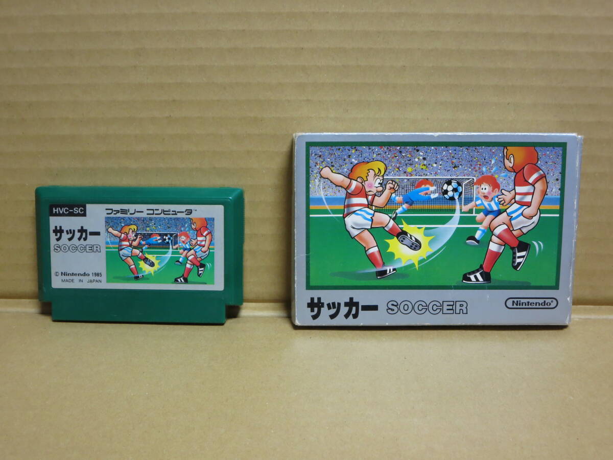 ★ファミコン サッカー 箱付 FC★拍卖
