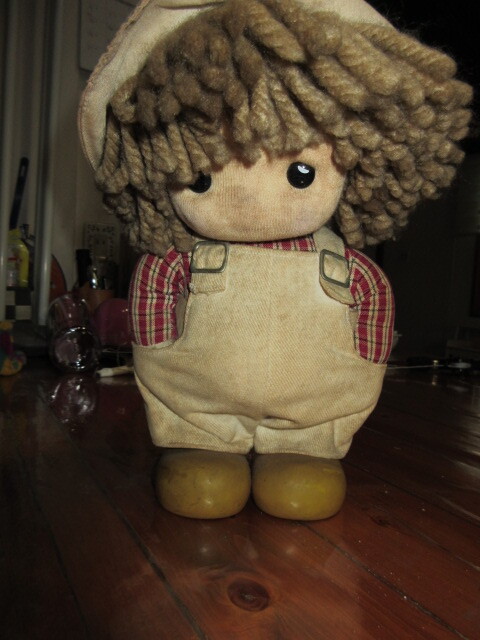 R070716 断捨離 処分「昭和レトロ ビンテージ人形 汚れ有」保管品 USED拍卖