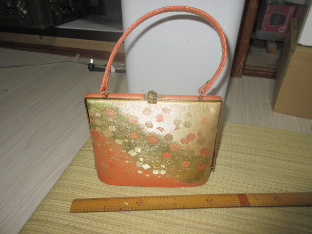 R070807 断捨離 処分「和装小物 祖母着物好き 2WAYバック②」保管品 USED 拍卖