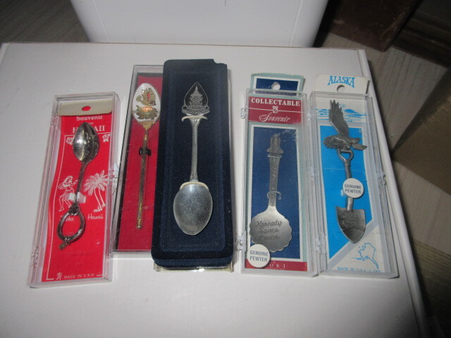 R070807 断捨離 処分「祖父母 海外旅行 記念品 ティースプーン まとめて」保管品 USED 拍卖