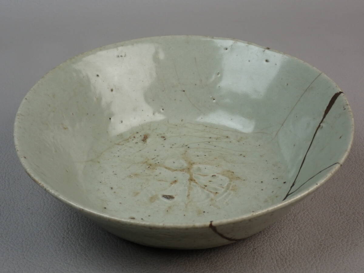 【骨董・茶道具】★李朝 高麗★★青磁陰刻文茶碗 鉢 gm077ub22 高麗青磁 朝鮮美術拍卖