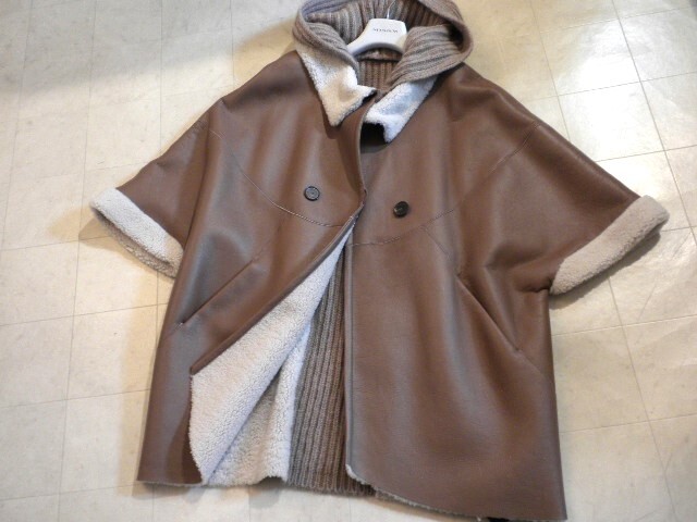 新品97万円☆彡正規2024AWモデル◆ITALY製『FABIANA FILIPPI』◆ファビアナフィリッピ◆贅沢リッチな極上シープファームートンコート!拍卖