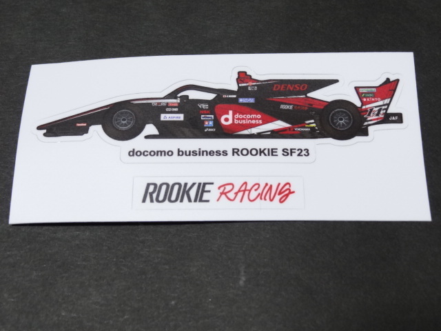 スーパーフォーミュラー ROOKIE レーシング マシンステッカー拍卖