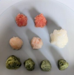 【まいづる食品サンプル】わさび 大根おろし もみじおろし E-83 まとめ売り拍卖