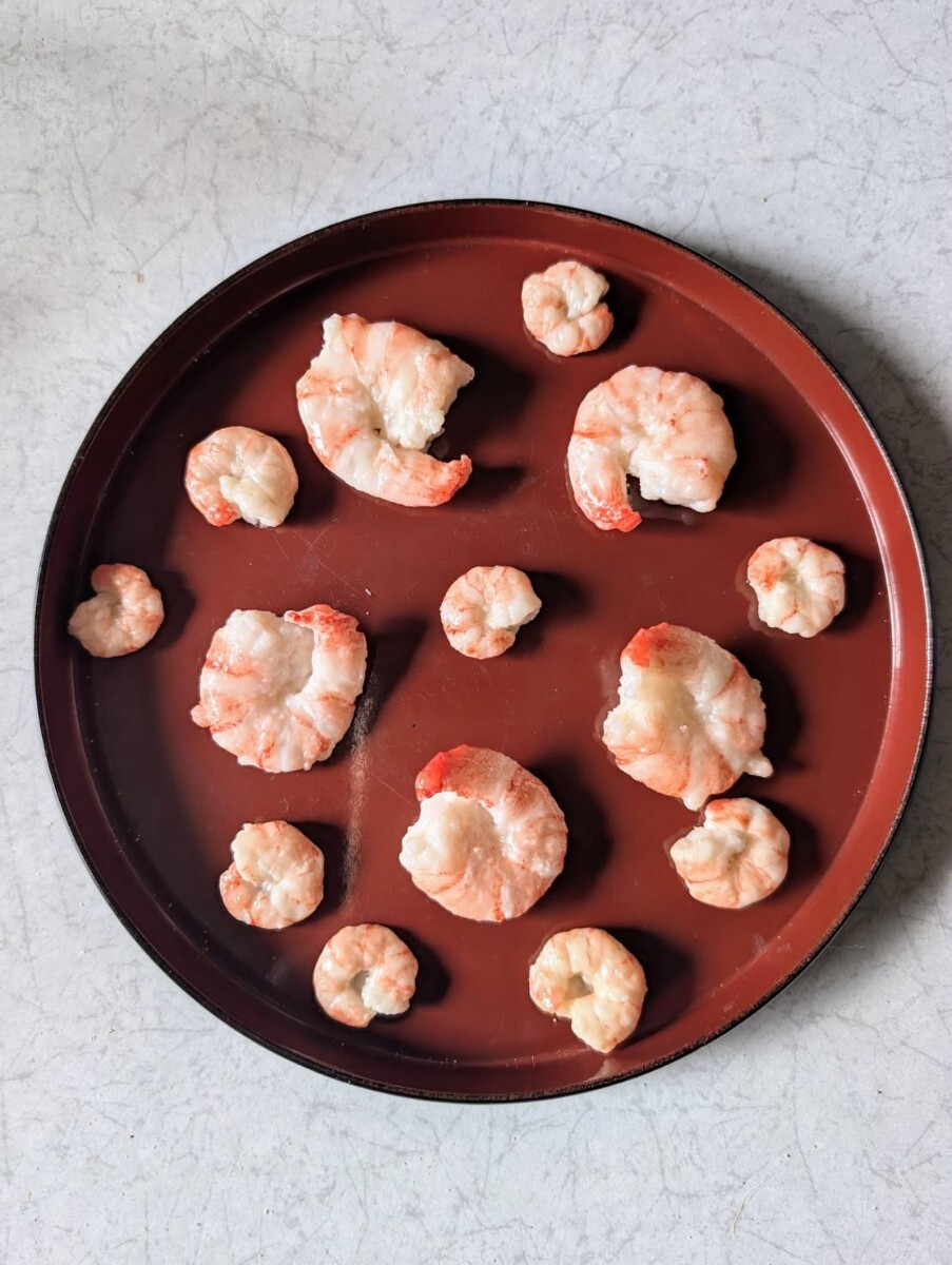 【まいづる食品サンプル】F-26 大エビ 1個977円            拍卖