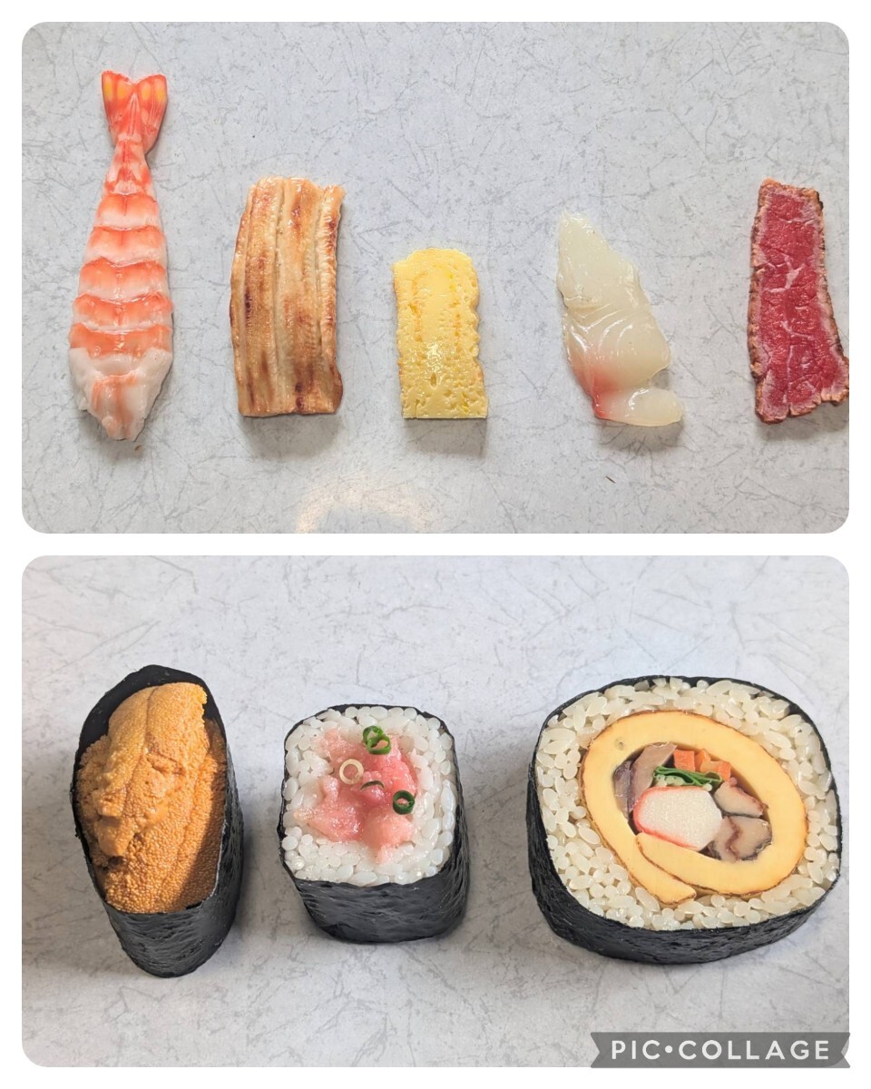 【まいづる食品サンプル】E-87 寿司 まとめ売り拍卖