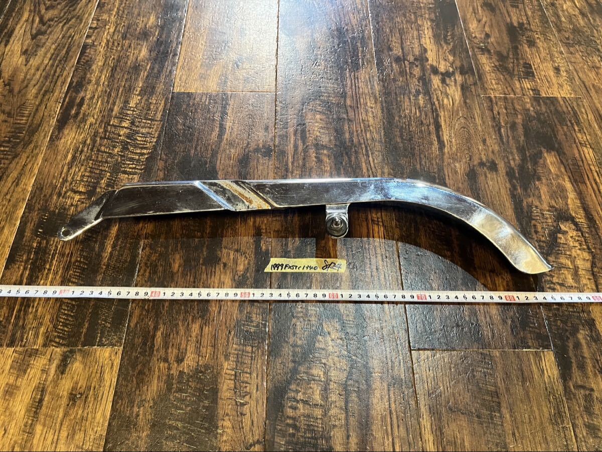 ハーレー1999年FXSTCソフテイルにて使用! メッキチェーンカバー ハーレー チェーンカバー拍卖