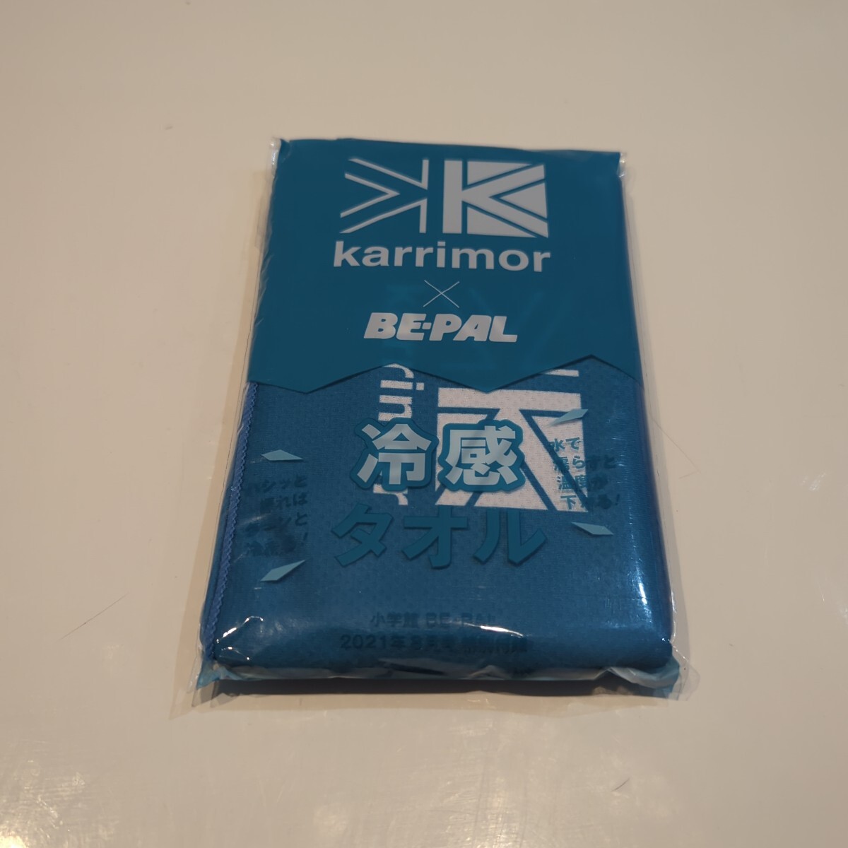 karrimorコラボ 冷感タオル BE-PAL 2021年 8月号 特別付録拍卖