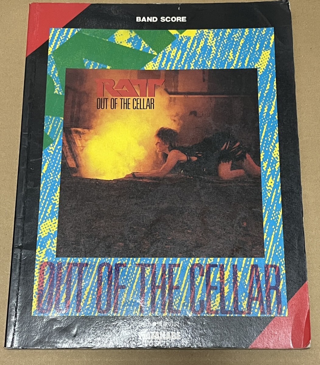 送料込 バンドスコア ラット 情欲の炎 華麗なるライブ・パフォーマー満載!! / RATT - Out Of The Cellar拍卖