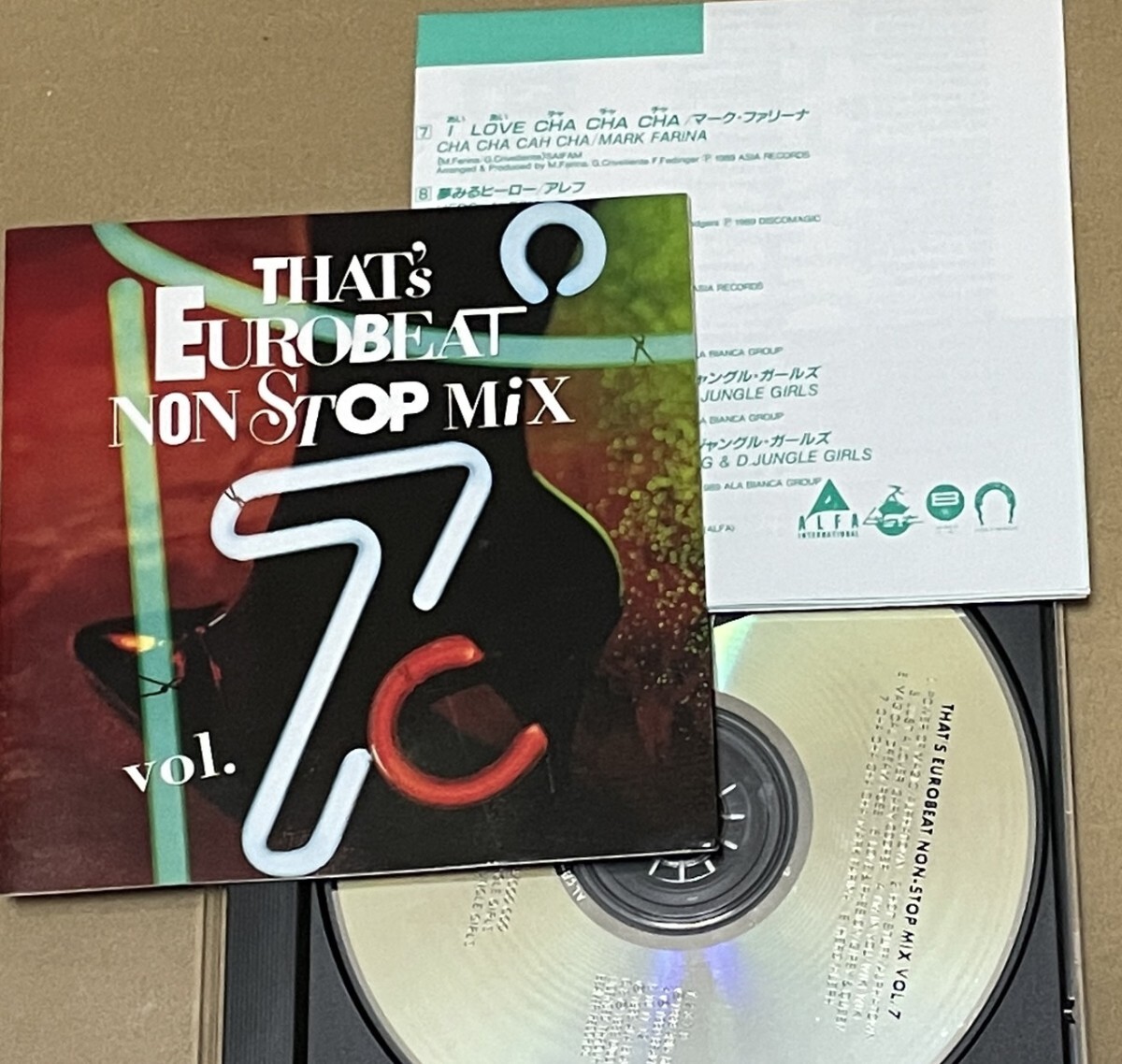 送料込 That's Eurobeat Non Stop Mix Vol. 7 CD / ALCB108拍卖