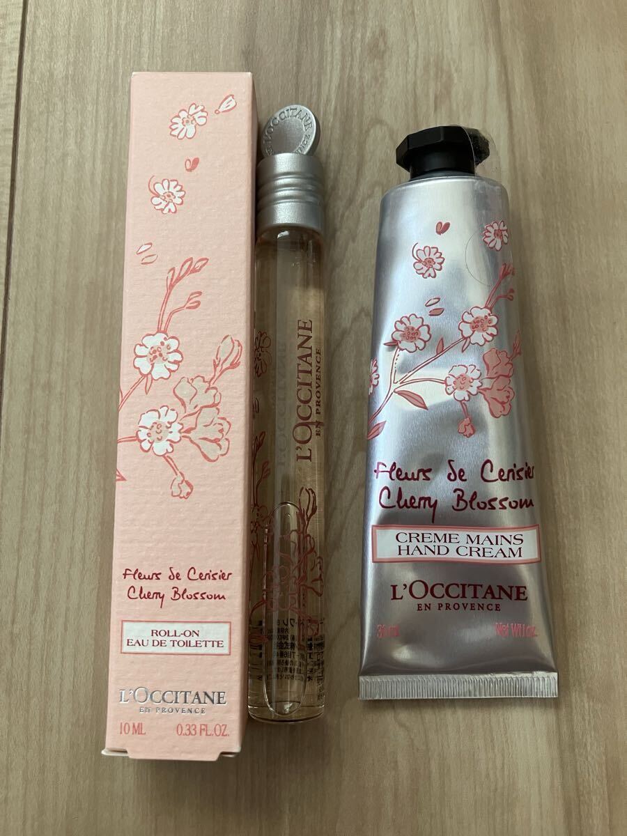 新品!!ロクシタン☆CB オードトワレ ロールタッチ 10ml、ハンドクリーム 30ml☆香水 フレグランス L'OCCITANE拍卖