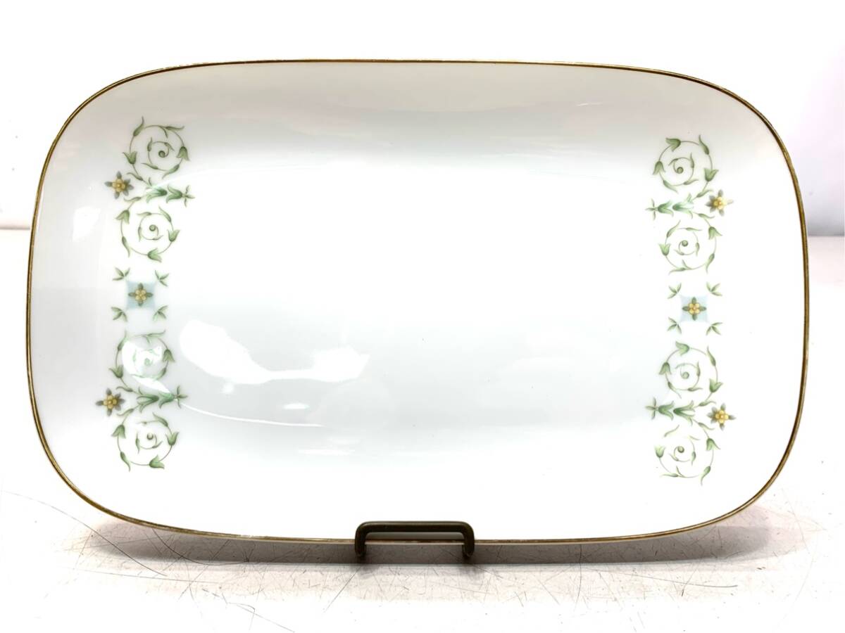 金彩 角皿 プレート ノリタケ グロリア 金縁 Noritake gloria A9417A06拍卖