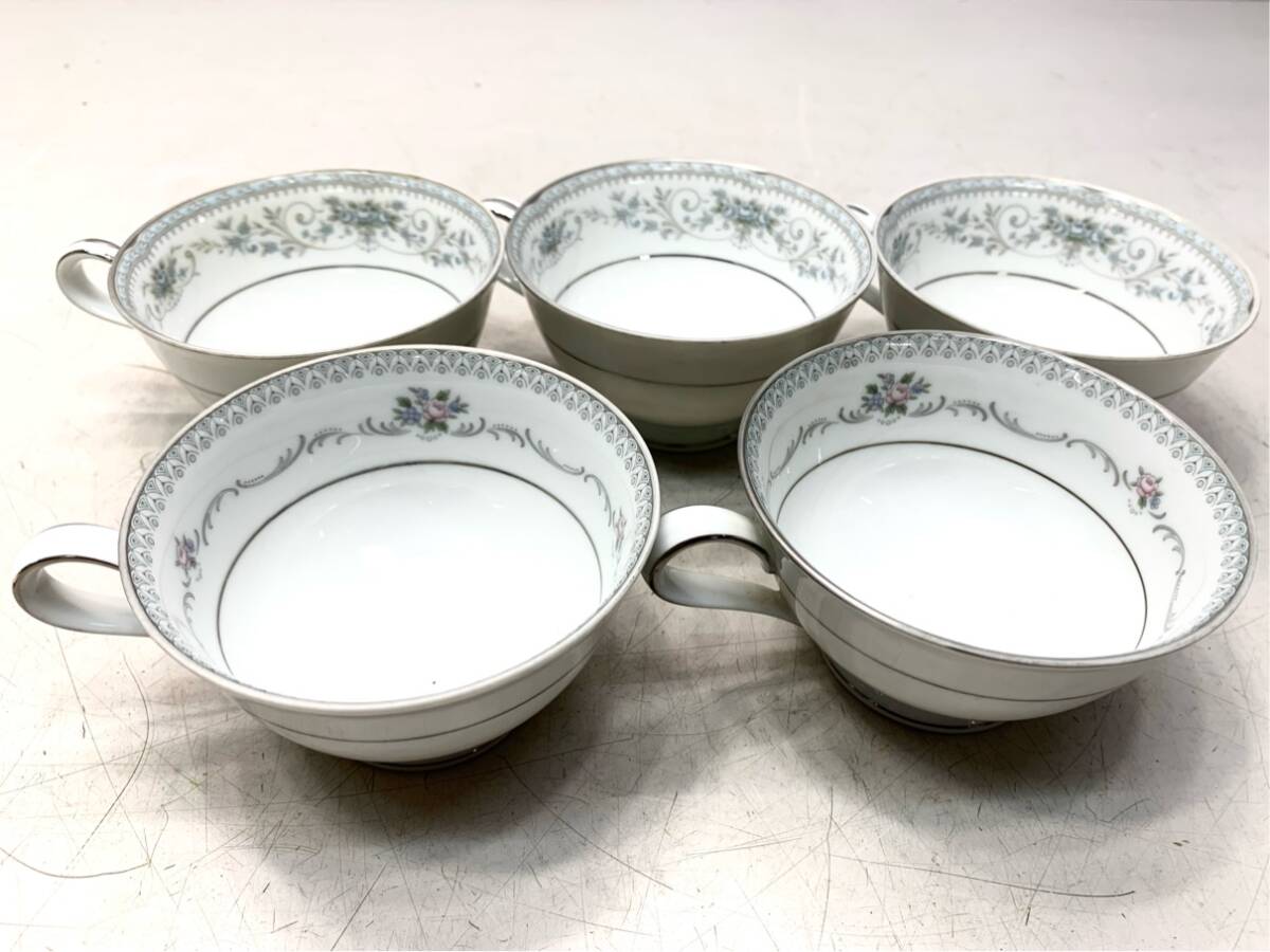貴重 ノリタケ カップ 5客 Noritake 二種 COLBURN BELFORT A9419A06拍卖