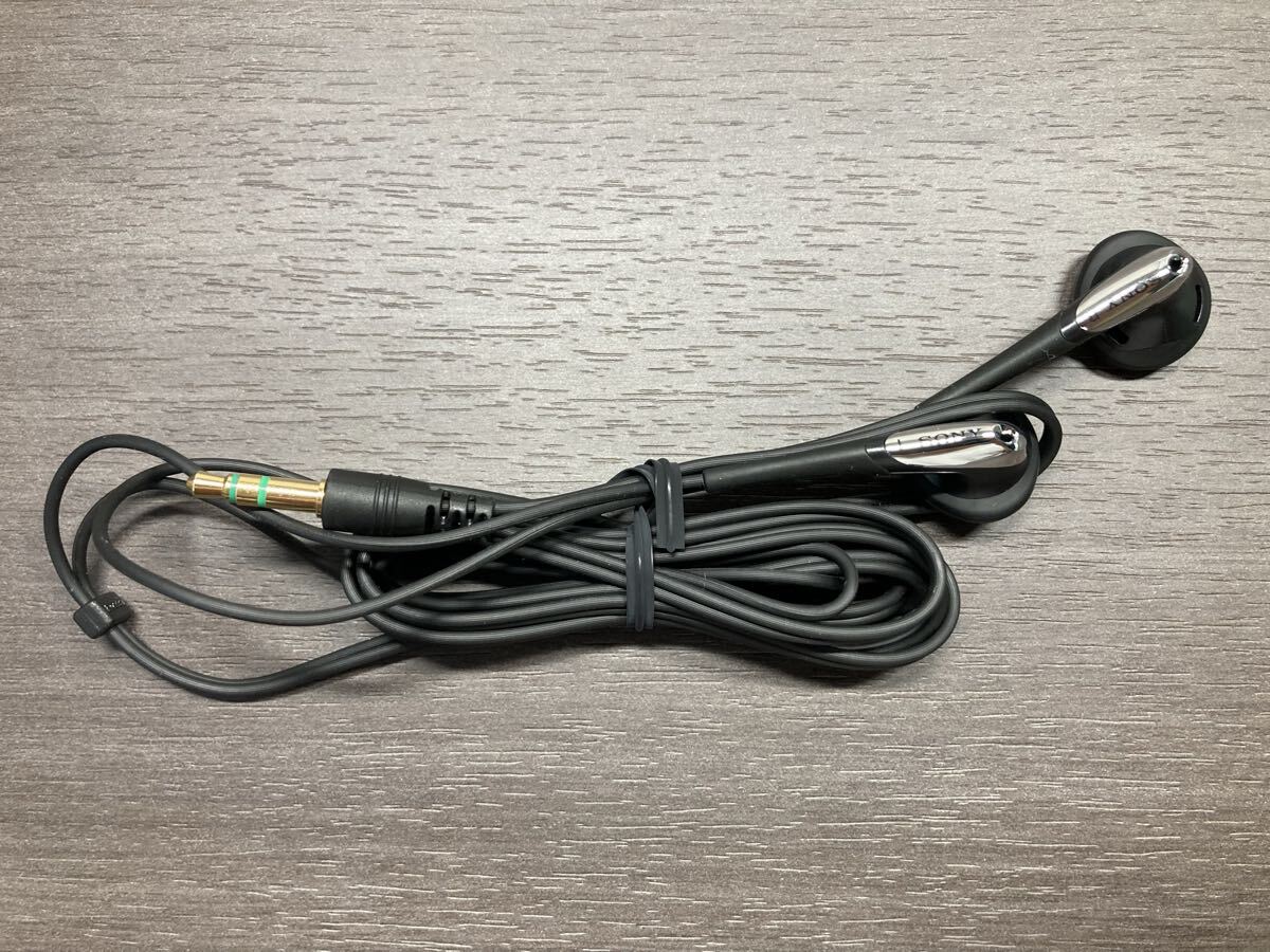 【 送料込 未使用 保管品 SONY ソニー イヤフォン ブラック 】イヤホン 拍卖