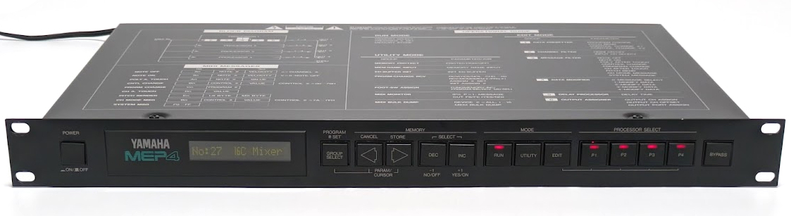 【送料無料】 YAMAHA ヤマハ MEP4 MIDI イベント プロセッサー コントローラー MIDI EVENT PROCESSOR CONTROLLER拍卖