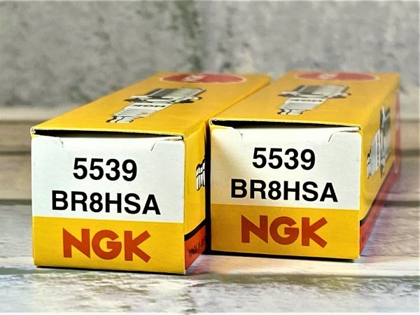 NGK BR8HSA (5539) 2個セット 新品 送料込 ホンダ ズーク ('90.2~) AF26 適合拍卖