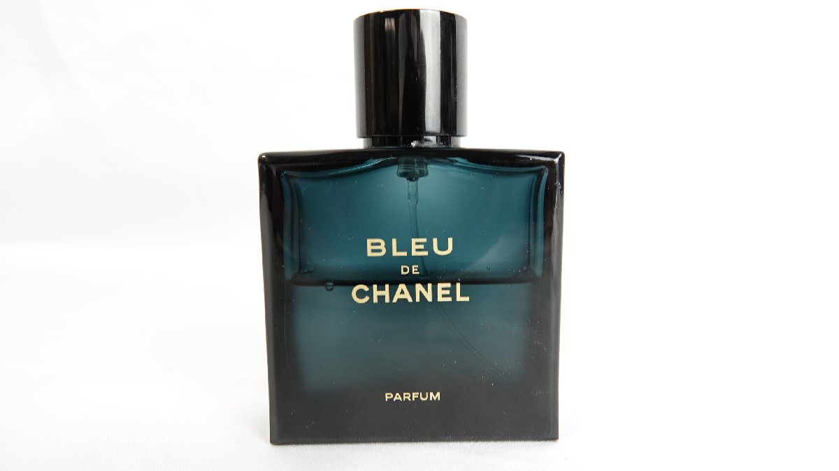 ☆1円 BLEU DE CHANEL ブルードゥシャネル EDP 50ml 香水 約5割残 ヤマト運輸送料着払にて発送 USED☆ワノ拍卖
