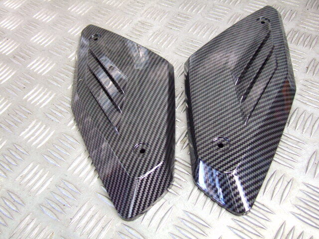 25080925-3管】 CB650R RH03  社外 カーボン調 サイドカバー 左右拍卖