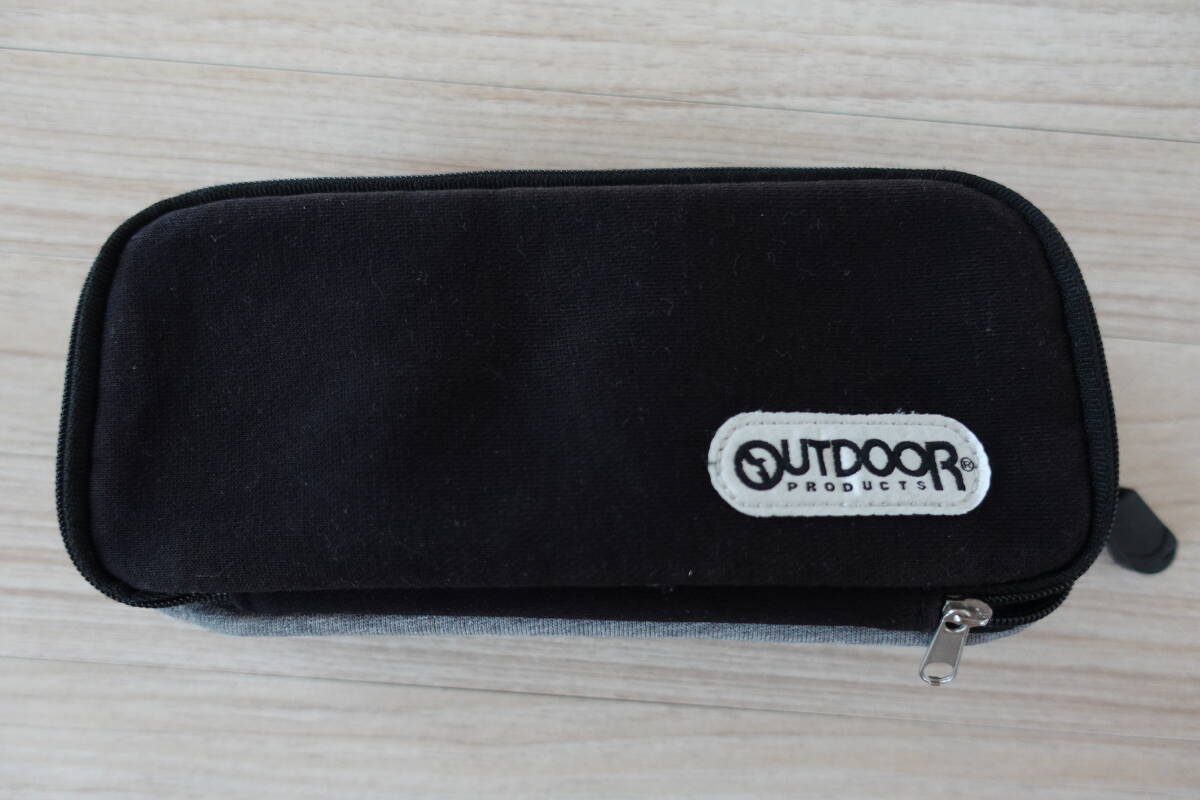 送料無料★美品【OUTDOOR】布製ペンケース★筆箱アウトドア拍卖
