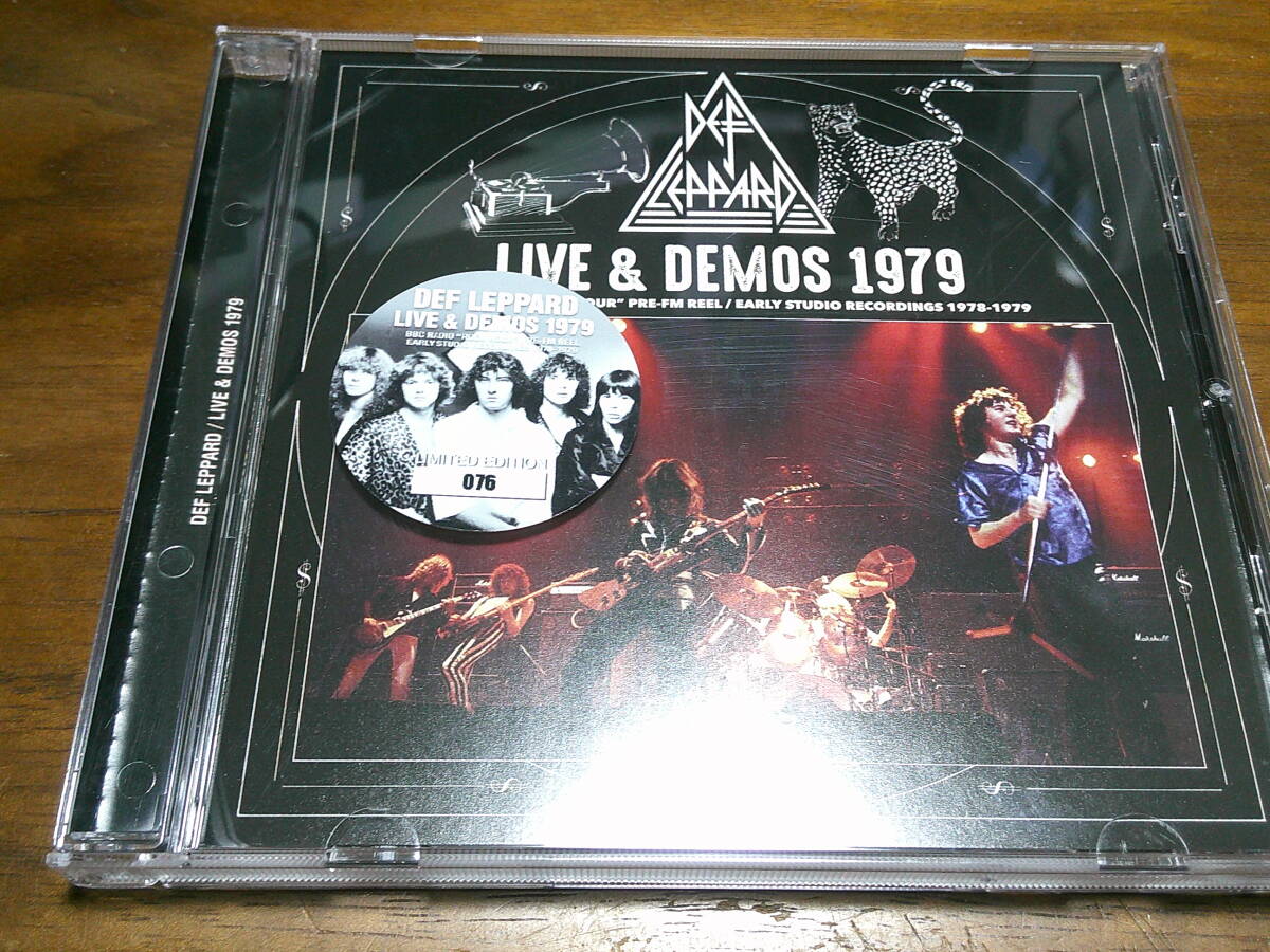 Def Leppard《 Live & Demos 79 》★極初期音源2枚組拍卖