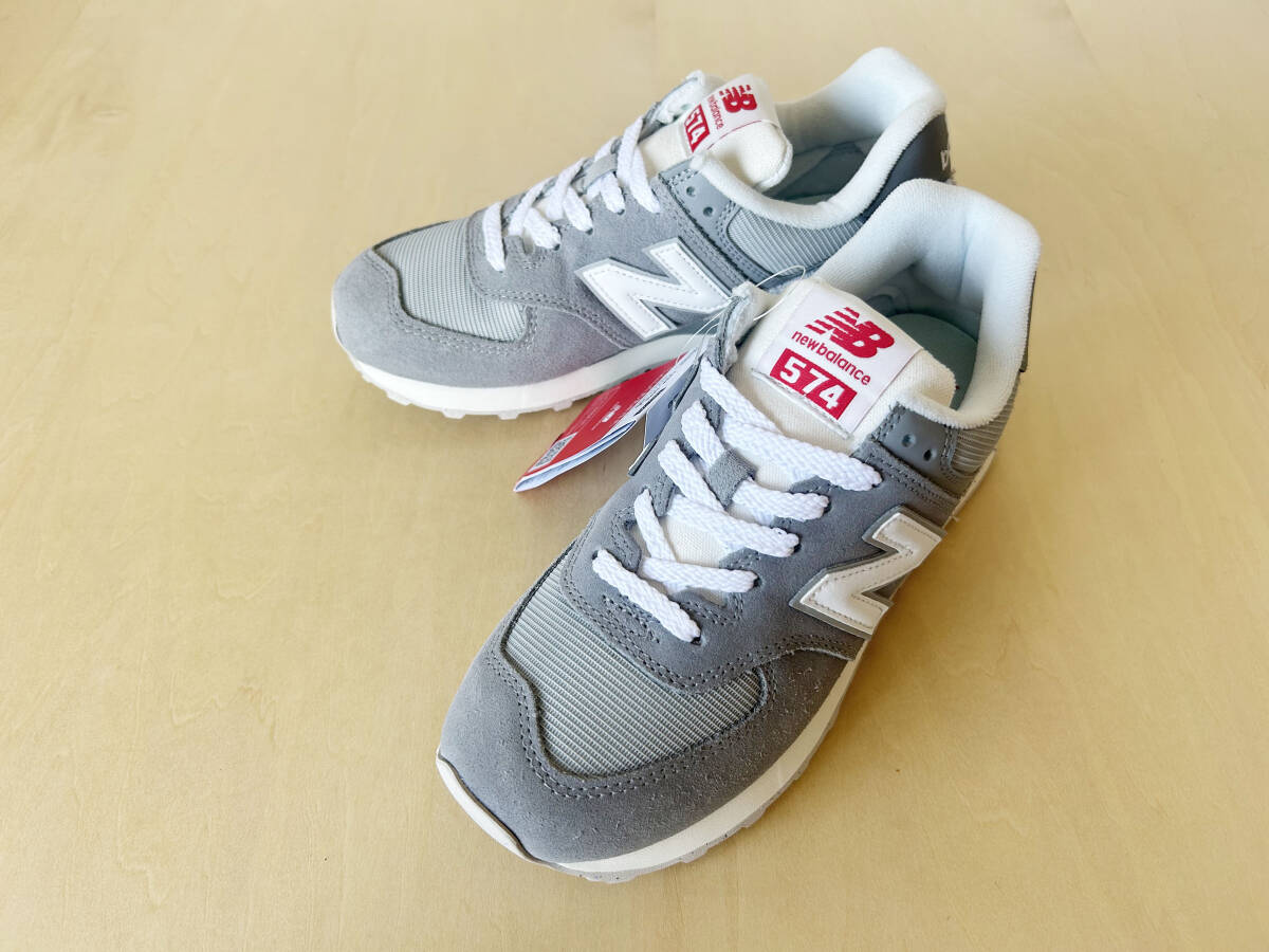 【定番 574】 23.5cm ニューバランス NEW BALANCE U574BKR SLATE GREY US5.5/23.5cm グレー 灰色 GRAY スニーカー拍卖