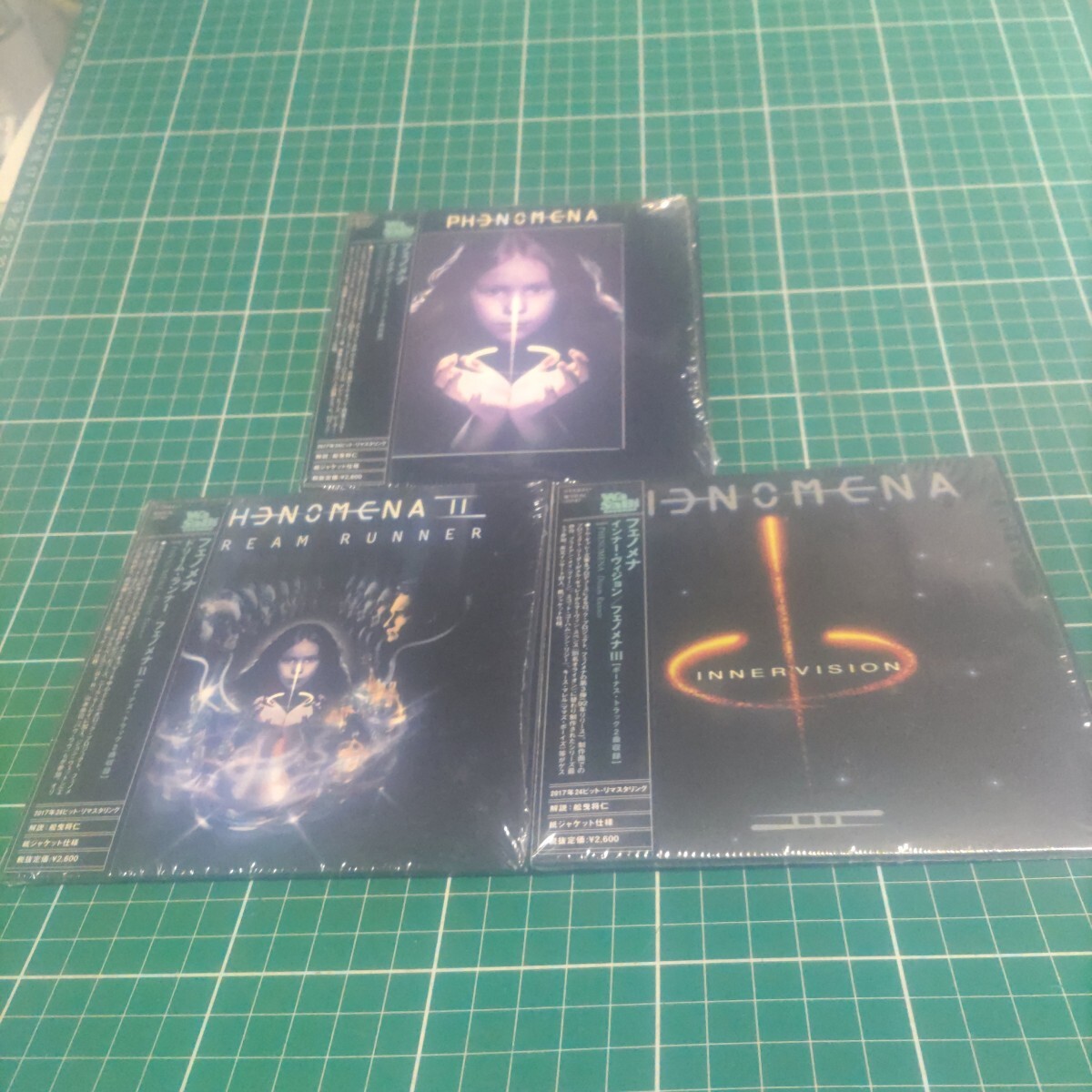 PHENOMENA 国内盤紙ジャケット仕様CD3枚セット 送料込み フェノメナ拍卖