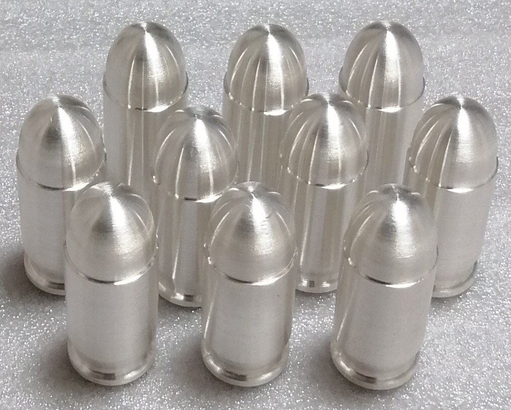 アメリカ .45ACP弾 純銀 レプリカ オリジナル箱付き 10個セット拍卖