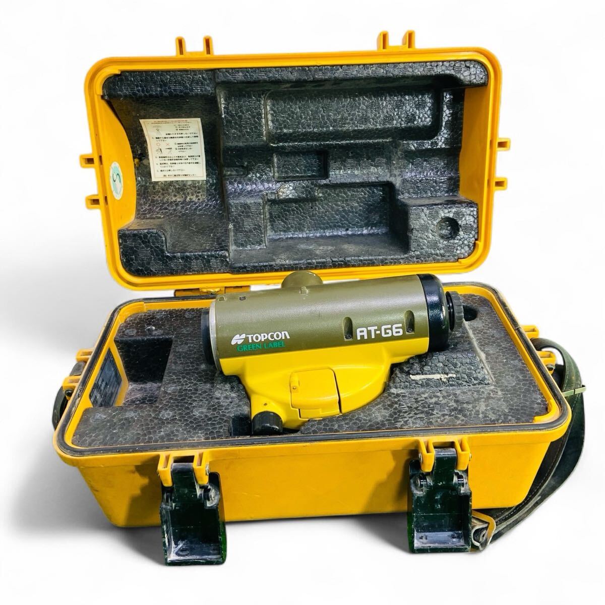 ★☆トプコン TOPCON オートレベル AT-G6 測量 測定 測量器 測定器 箱割れ有 現状品 B☆★拍卖