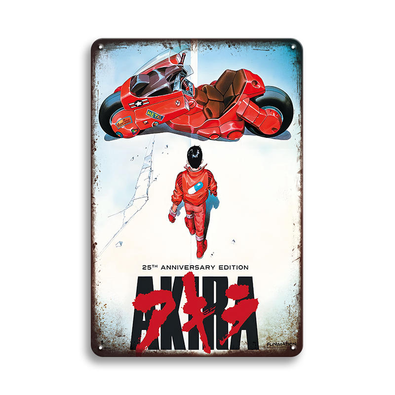 日本の看板シリーズ / 大型60cm / アキラ  / メタル看板 / 新品 / 全国送料無料・匿名配送拍卖