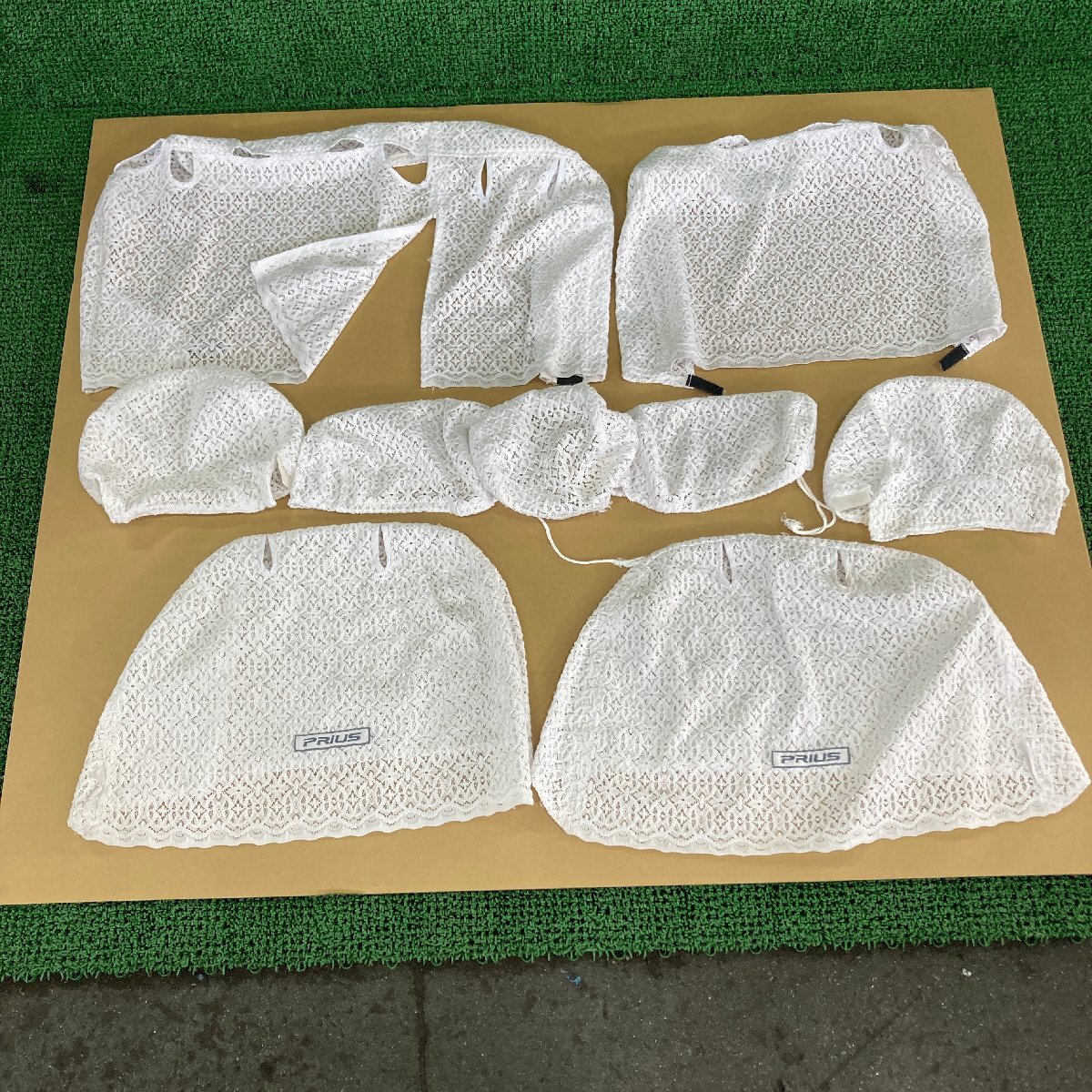 ♪♪プリウス S NHW20 シートカバー 一台分 レース(W5538)♪♪拍卖