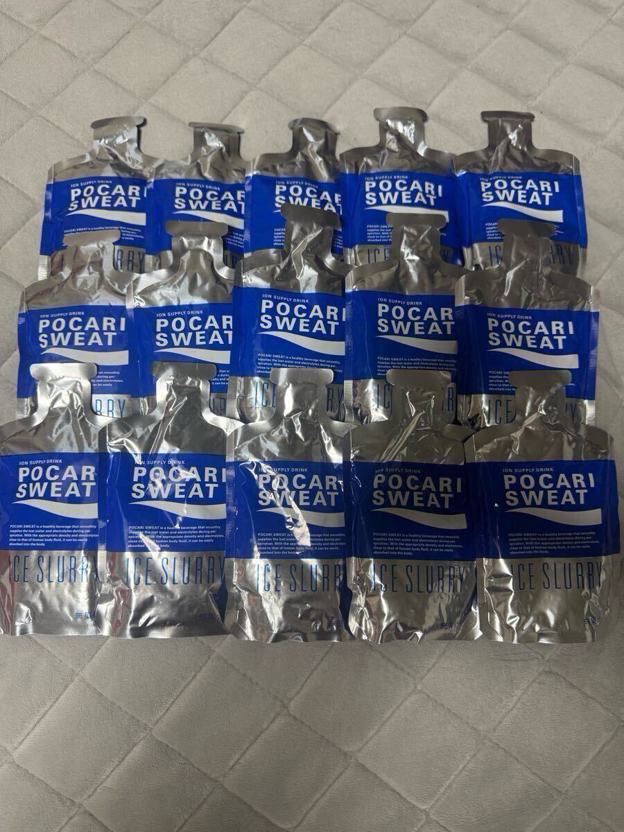 大塚製薬 ポカリスエット アイススラリー 100g 15個セット まとめ売り 猛暑対策 暑さ対策 新品未開封拍卖