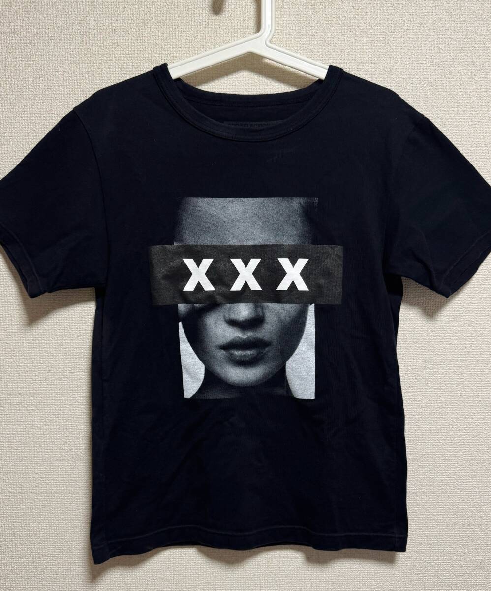 美品 GOD SELECTION XXX 半袖Tシャツ サイズS 黒拍卖