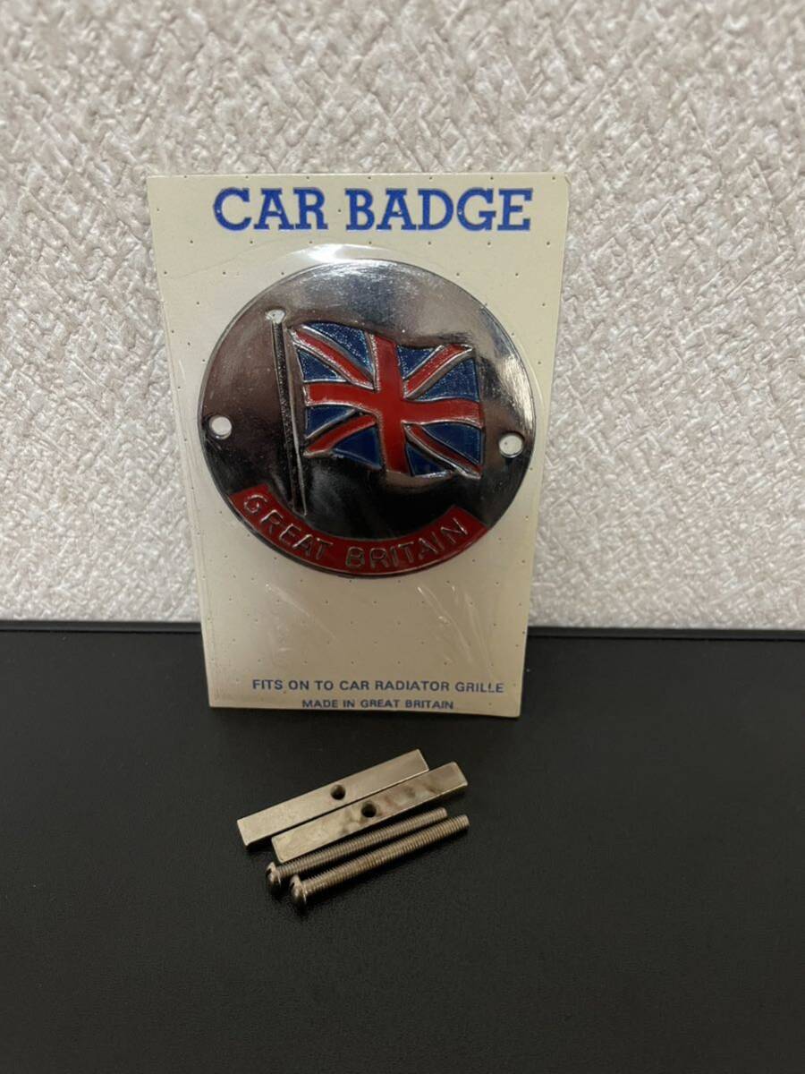 カーバッジ イギリス デッドストック(セントクリストファー ローバー ミニ BMC mini MG ADO16) グリルバッジ ヨーロッパ拍卖