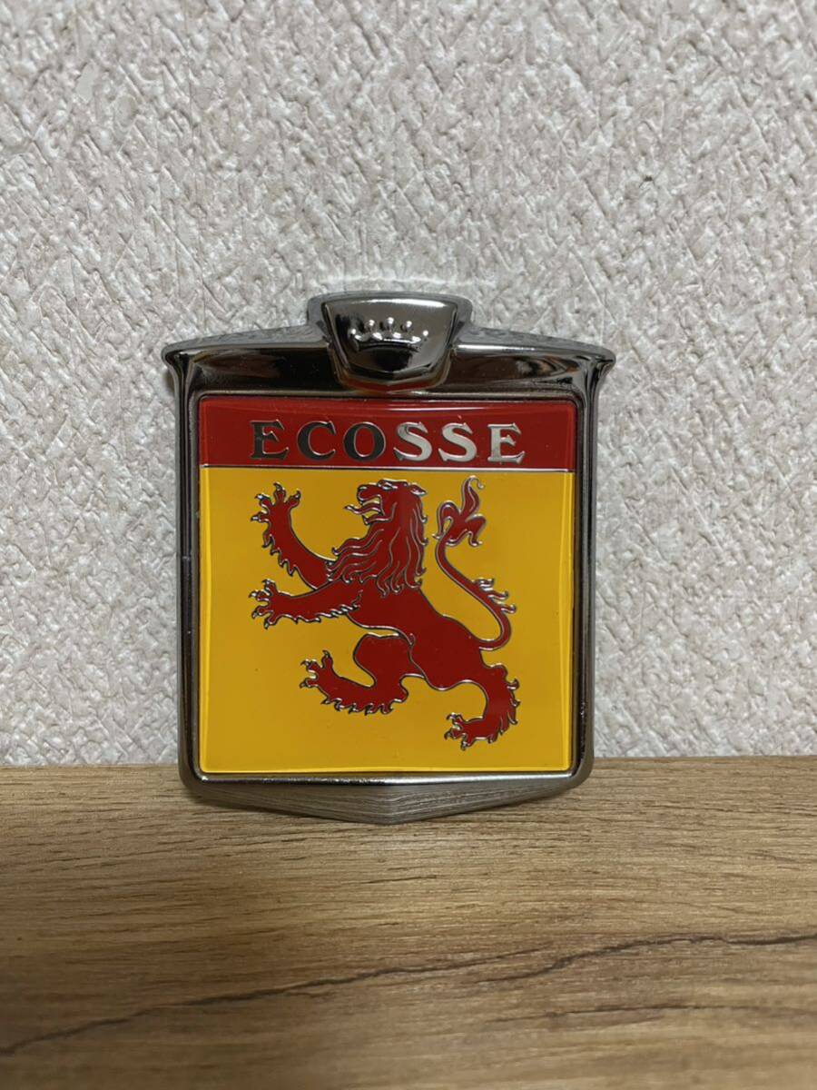 当時物 希少 renamel パリ ECOSSE カーバッジ グリルバッジ エコス エコッス レナメル 検 英国 ミニ VAN ロータス MINI ルノー シトロエン拍卖