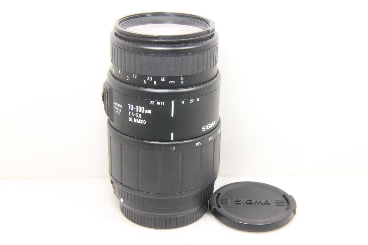 B999-1☆☆美品★シグマ AF 70-300mm F4-5.6 DL MACRO キヤノン用拍卖