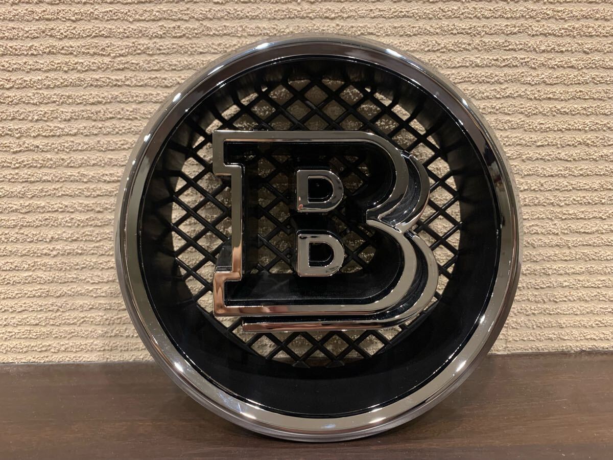 国内発送 BRABUS ブラバス グリル エンブレム シルバー ベンツ Gクラス ゲレンデ w463W169W163W164W204W221W222W176W203W245W246R230R23拍卖