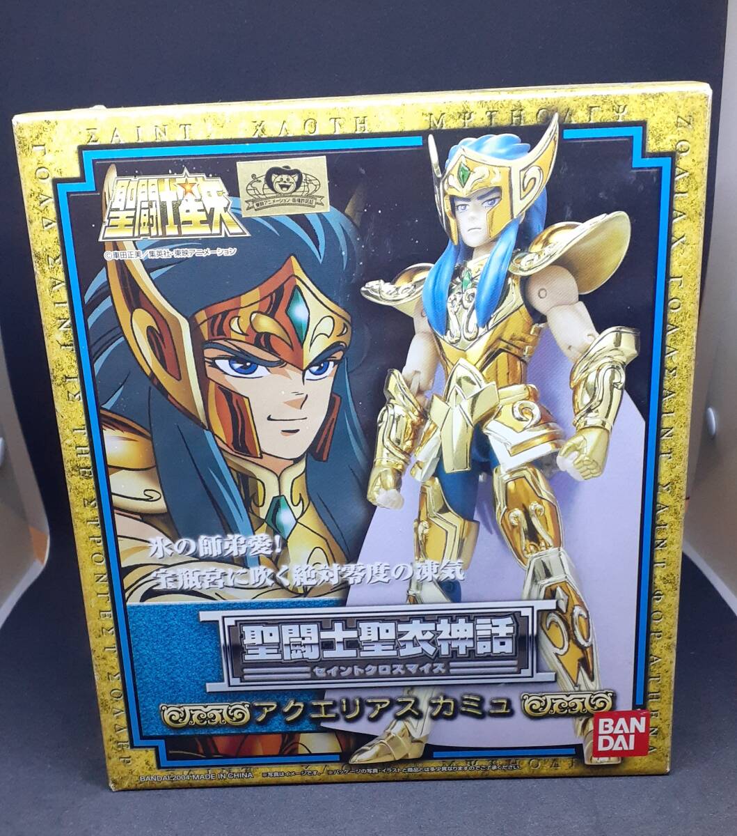 バンダイ 黄金聖闘士 セイントクロスマイス アクエリアス カミュ 聖闘士聖衣神話 開封品拍卖