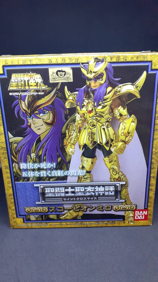 バンダイ 黄金聖闘士 セイントクロスマイス スコーピオン ミロ 聖闘士聖衣神話 開封品拍卖
