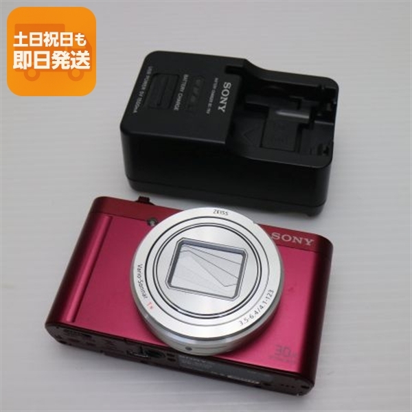 美品 DSC-WX500 レッド 即日発送 コンデジ SONY Cyber-shot 本体 あすつく 土日祝発送OK拍卖