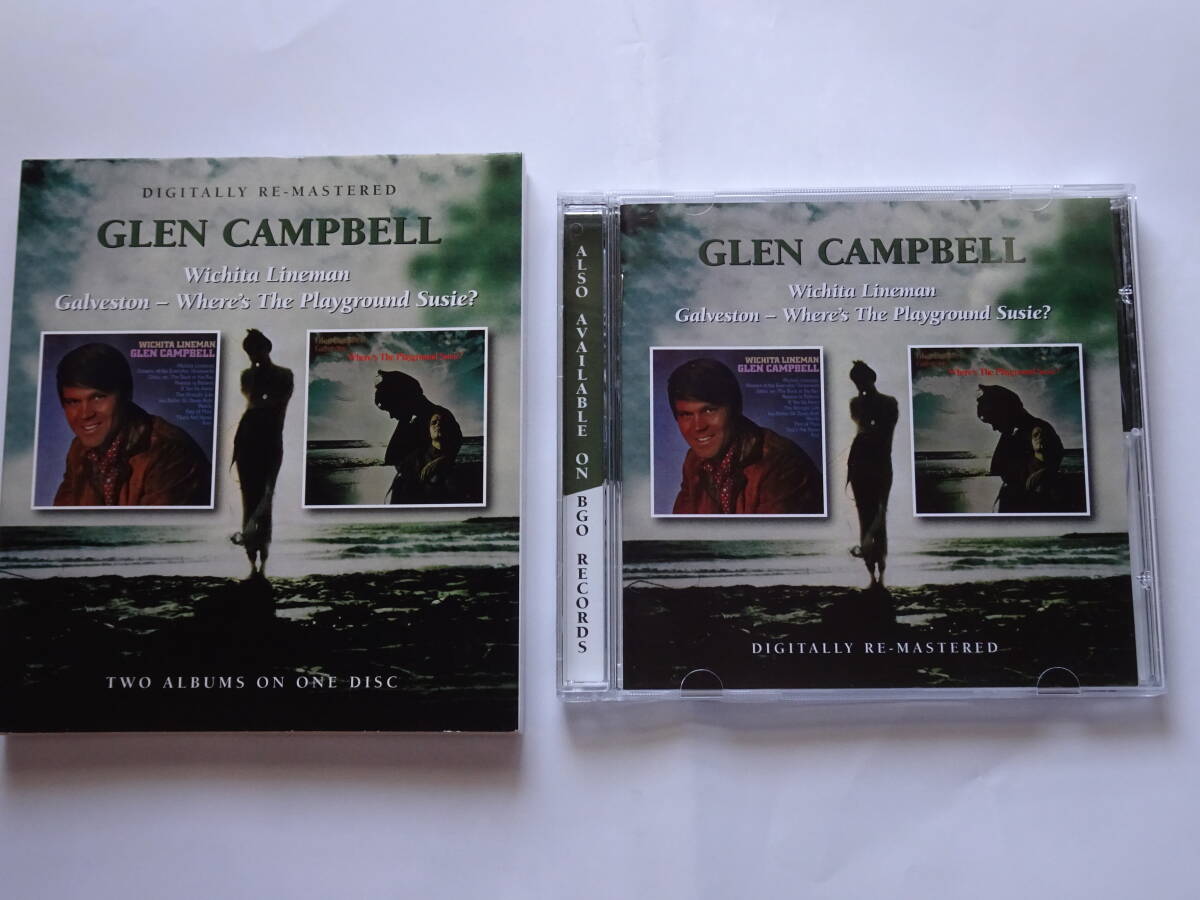 GLEN CAMPBELL「Wichita Lineman/Galveston-Where's The Playground Susie?」輸入盤拍卖