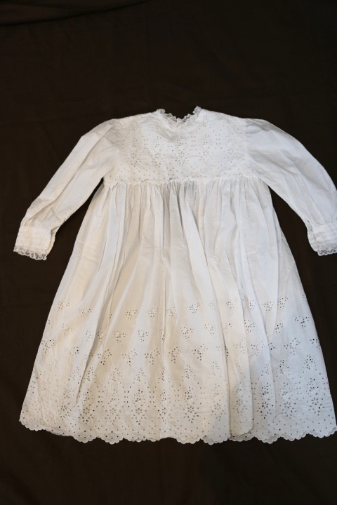 SALE !! ■ エドワーディアン、アンティーク、女児初聖体ドレス ■拍卖