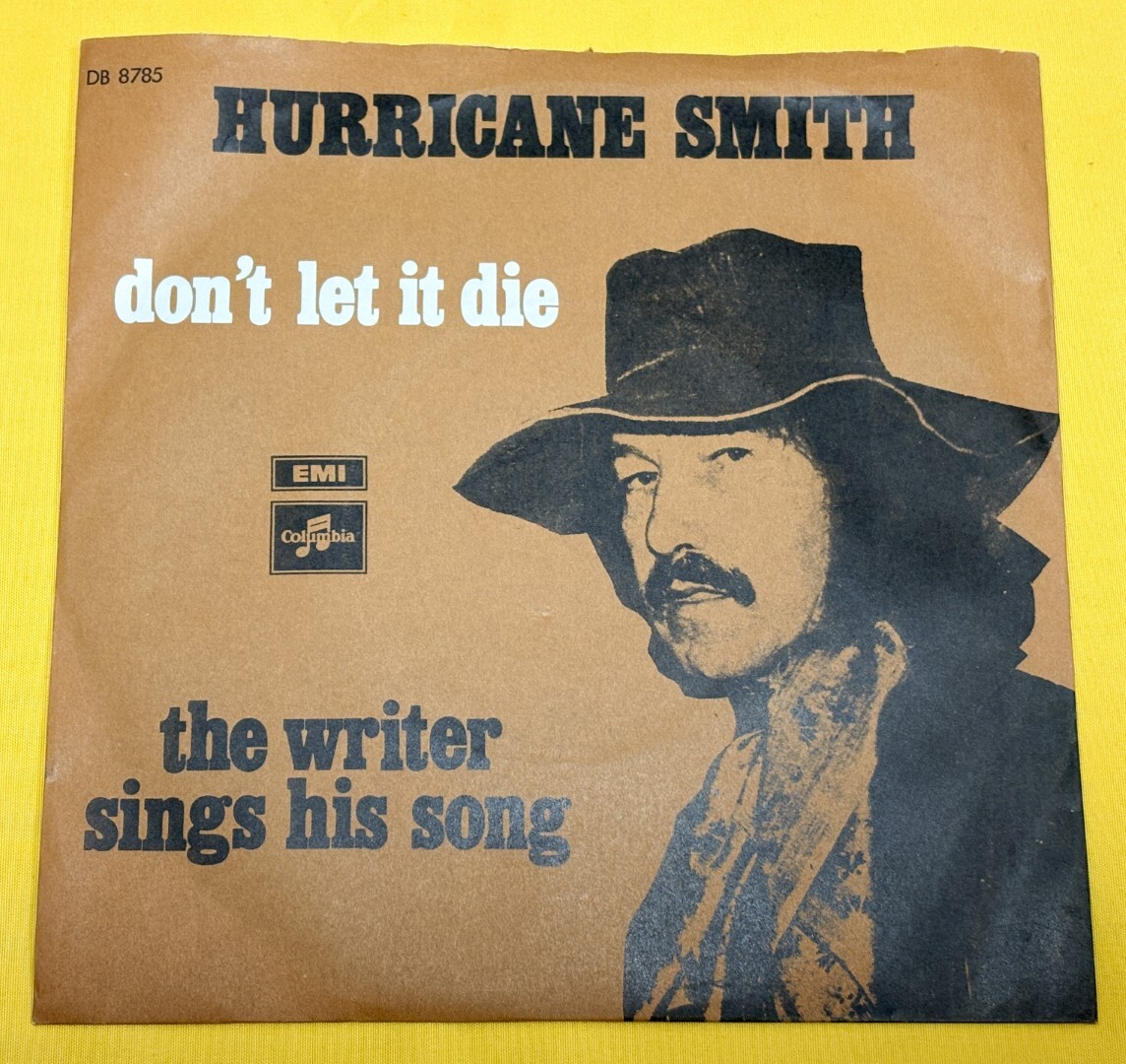 ◆デンマークORG 美盤!◆ HURRICANE SMITH / DON'T LET IT DIE / 太陽を消さないで ◆BEATLESのエンジニア/PINK FLOYDのプロデューサー拍卖